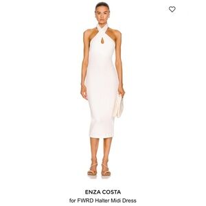 Enza Costa White Dress